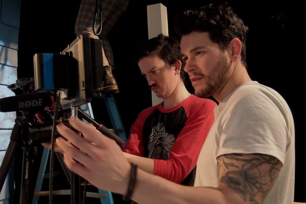 Chad Cordner & Keven Russell On Set